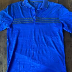 adidas Vibrant Blue Polo Shirt